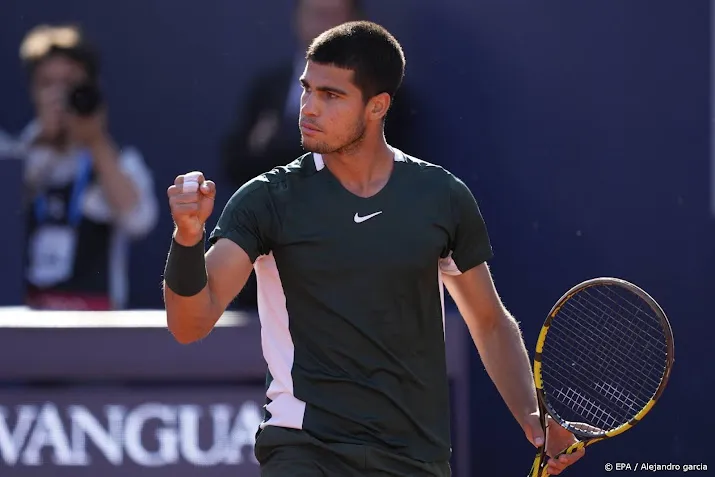tennisser alcaraz naar negende plaats wereldranglijst