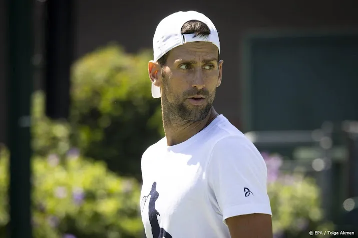 tennisser djokovic laat zich niet vaccineren voor us open