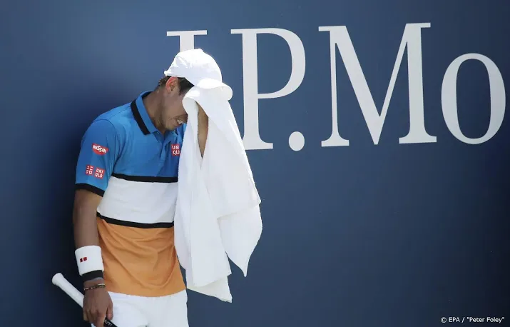 tennisser nishikori test voor tweede keer positief op corona