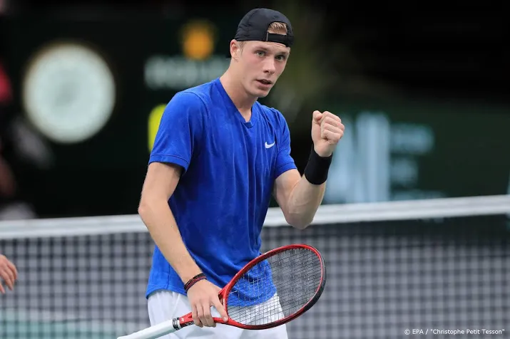 tennisser shapovalov naar rotterdam