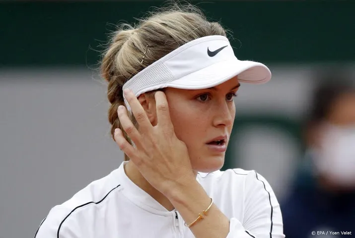 tennisster bouchard gaat in finale guadalajara voor tweede titel