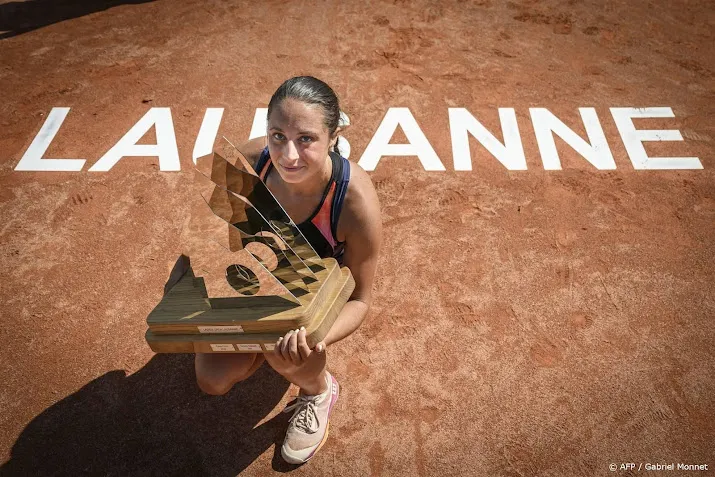 tennisster cocciaretto wint voor het eerst een wta toernooi