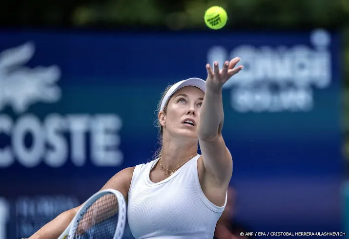 tennisster collins blijft winnen en bereikt finale charleston