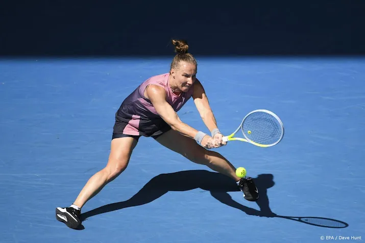 tennisster hogenkamp geeft op in itf finale johannesburg