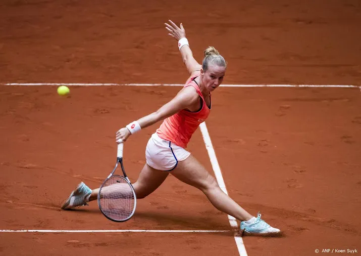 tennisster hogenkamp voor het eerst in twee jaar weer in finale