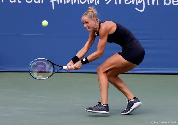 tennisster rus komt in actie op eerste dag us open