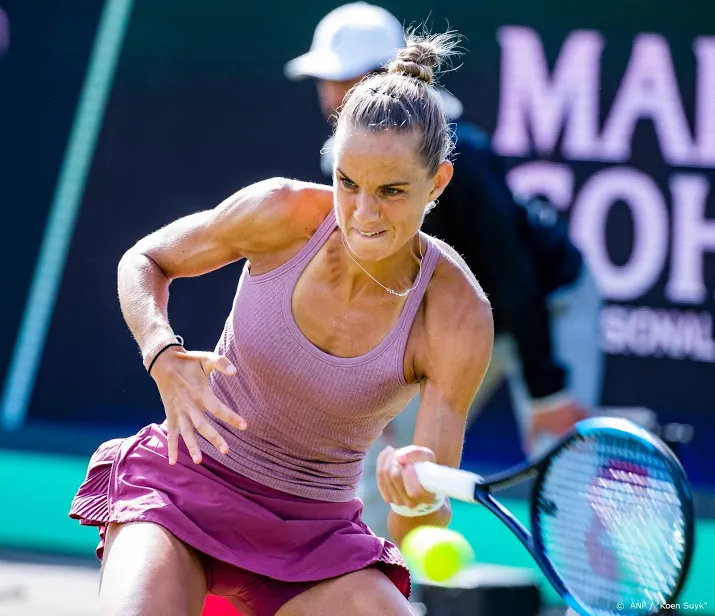 tennisster rus snel klaar in limoges