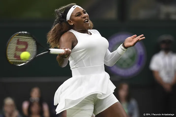 tennisster serena williams viert rentree met zege in eastbourne