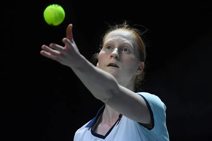 tennisster van uytvanck verrast cibulkova