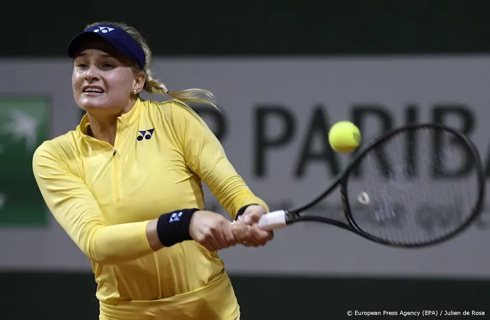 tennisster yastremska blijft geschorst na positieve dopingtest