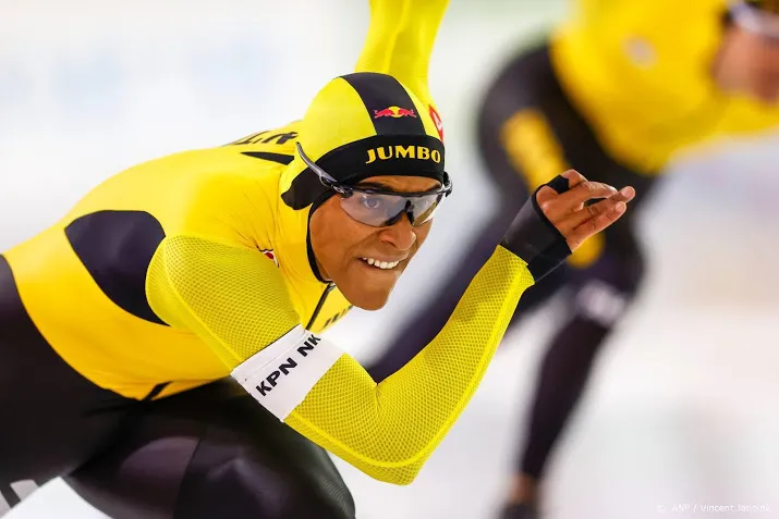 titelhouder ntab wint eerste schaatsrace op 500 meter in thialf