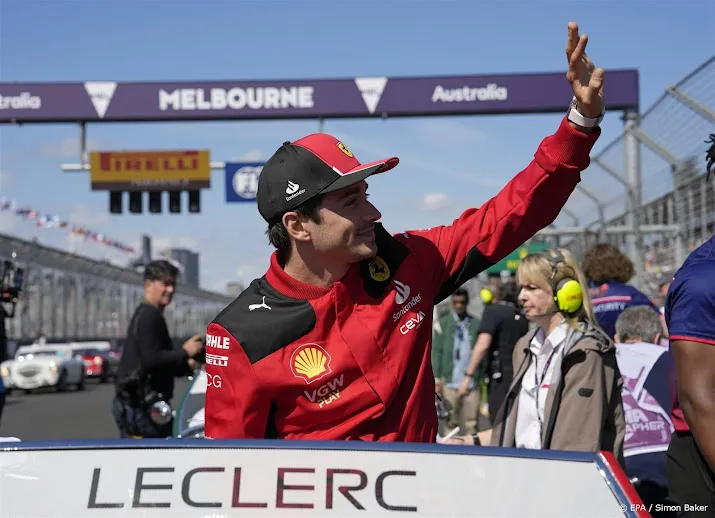 titelverdediger leclerc valt uit in eerste ronde gp australie