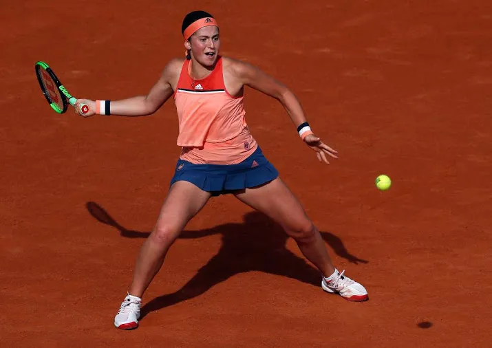 titelverdedigster ostapenko uitgeschakeld