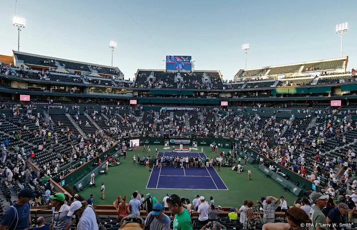 toernooi indian wells geannuleerd vanwege coronavirus
