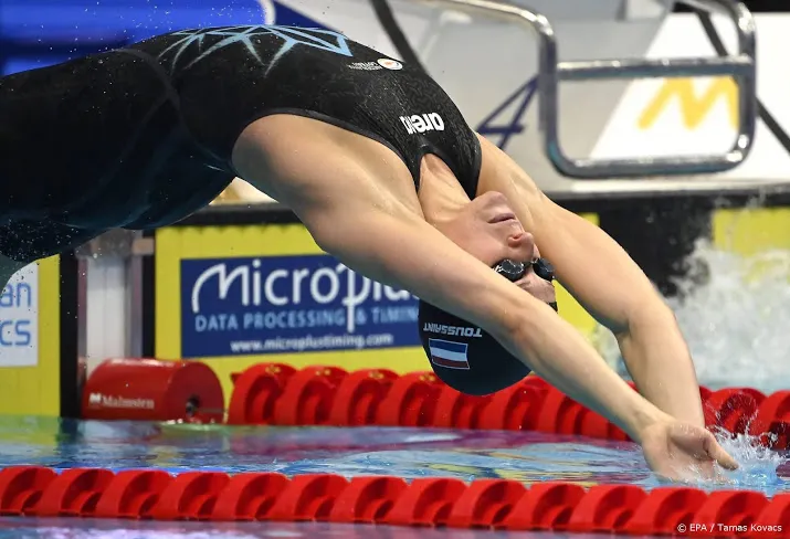 toussaint grijpt naast medaille in herhaling van finale 100 rug