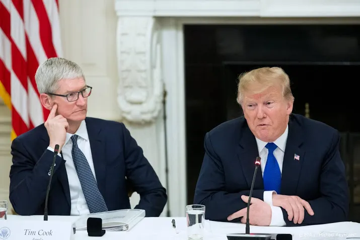 trump wil 5g netwerk van apple in vs