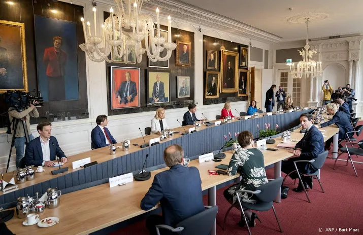 twee verkenners van vvd en d66 aan de slag voor nieuw kabinet