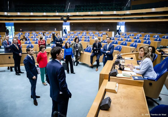 tweede kamer telt recordaantal fracties sinds splitsing fvd