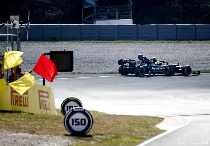 tweede training zandvoort stilgelegd na problemen hamilton