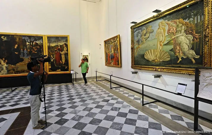 uffizi uitgebreid met 14 nieuwe zalen
