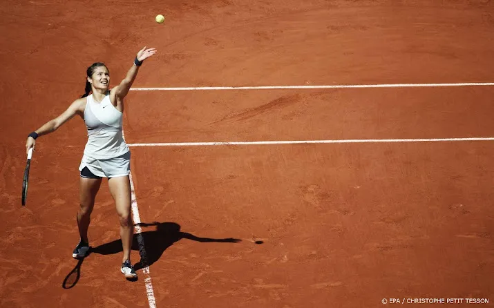 us open kampioene raducanu uitgeschakeld op roland garros