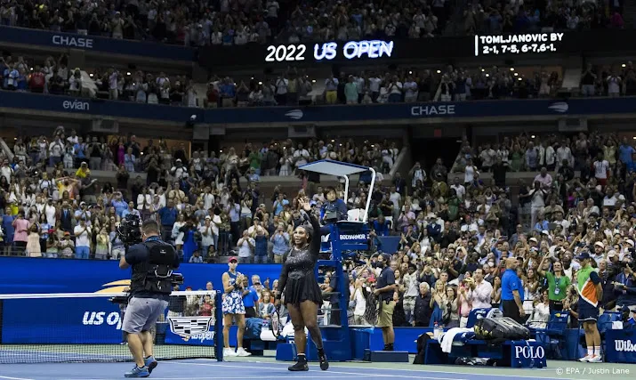 us open meldt bezoekersrecord op dag van uitschakeling williams