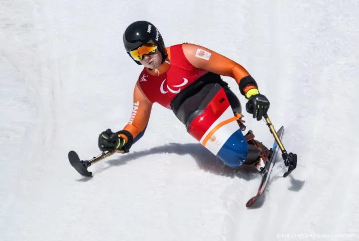 val kost zitskier kampschreur medaille op paralympische spelen