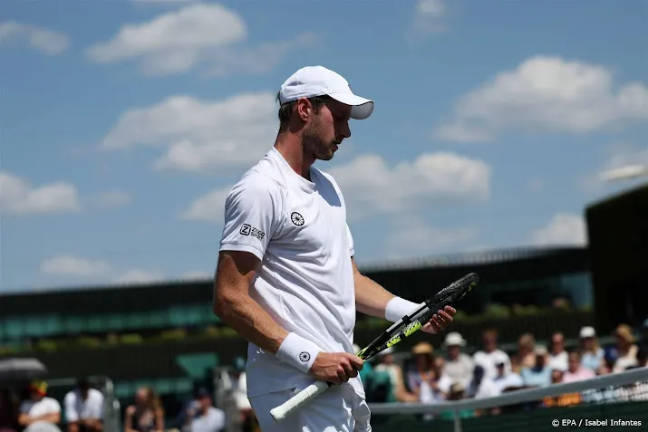van de zandschulp begint zonder hoge verwachtingen aan us open