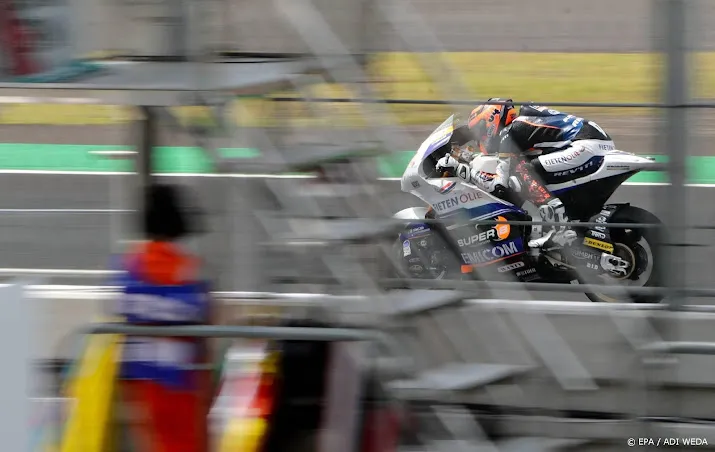 van den goorbergh in kwalificatie moto2 sneller dan bendsneyder