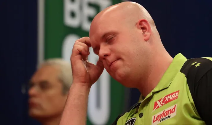 van gerwen grijpt naast toernooizege