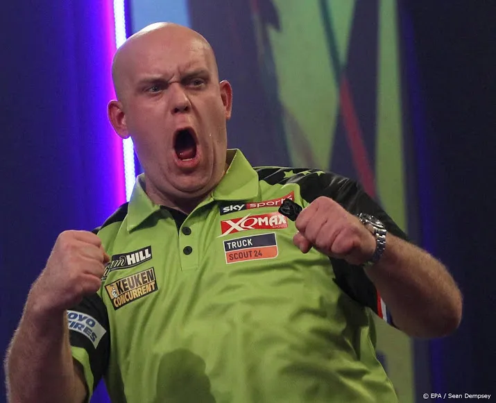 van gerwen neemt revanche in premier league darts