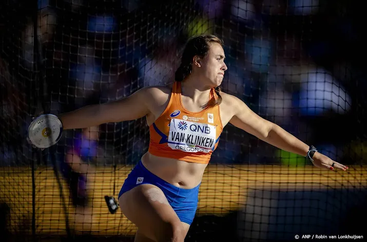 van klinken wil met discus schilder achterna met wk plak