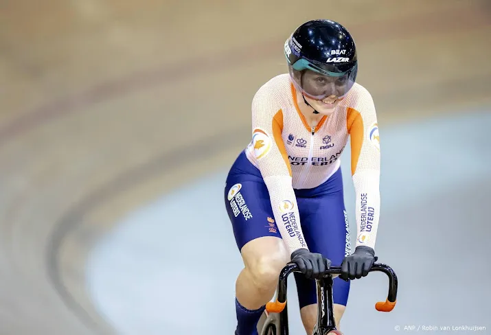 van riessen grijpt op wk baanwielrennen naast brons op sprint