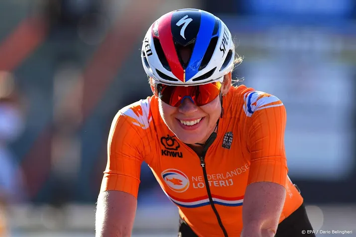 van vleuten en van der breggen op nk tijdrijden