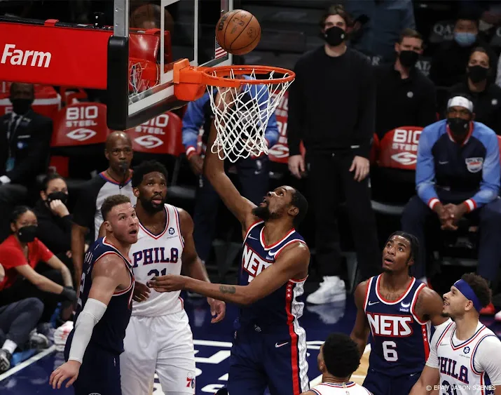 vedette durant achtste basketballer op coronalijst brooklyn nets
