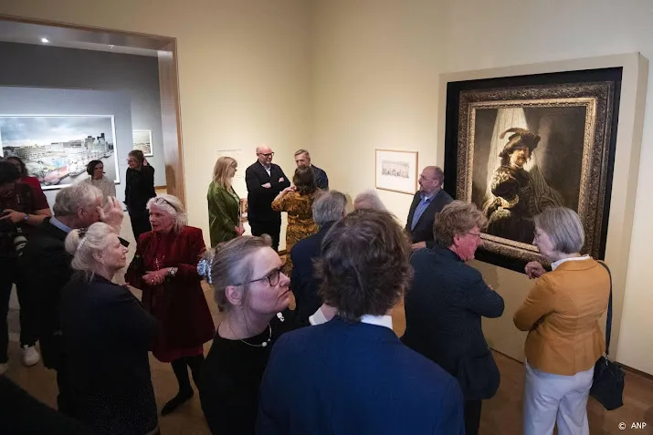 veel animo voor de vaandeldrager in fries museum