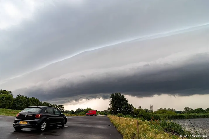 veel overlast in zwolle door noodweer