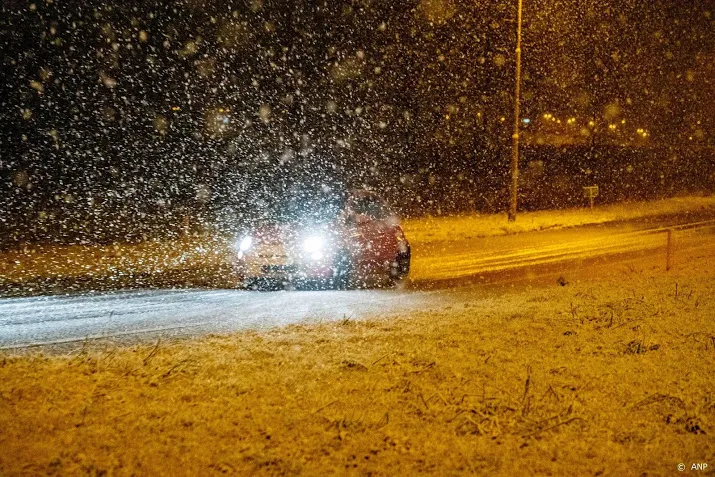 veel sneeuw in oost brabant en noorden van limburg