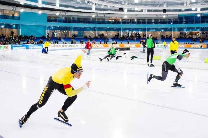 verbij wint 500 meter in thialf