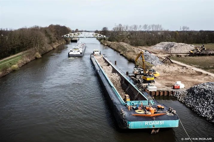 verbijstering limburgse werkgevers om sluiten julianakanaal