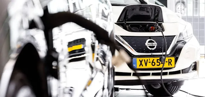 verkoop volledig elektrische autos in eu amper gegroeid