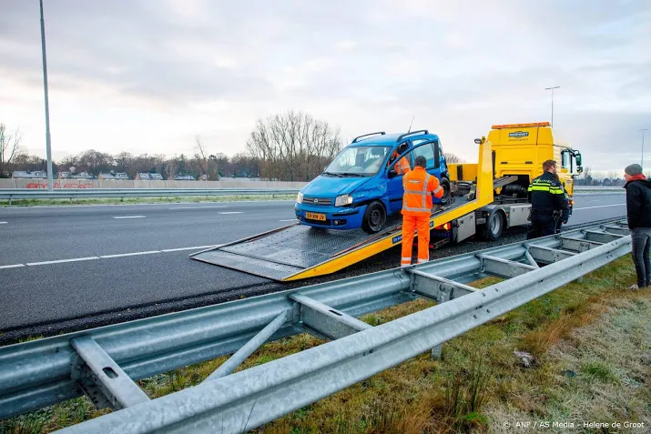 verschillende ongelukken door gladheid