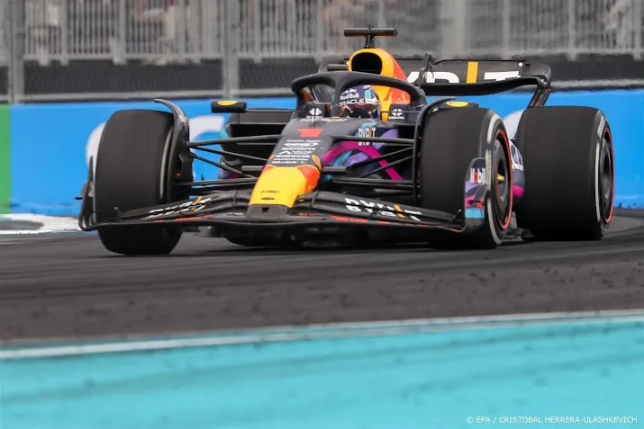 verstappen bekroont inhaalrace miami met superieure zege
