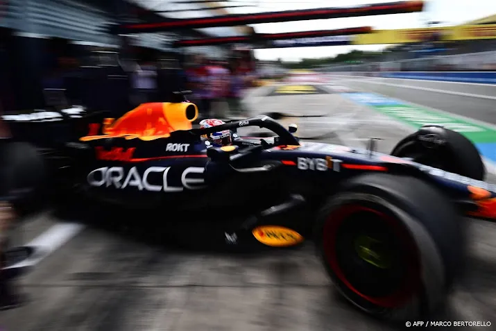 verstappen de snelste tijdens eerste vrije training monza