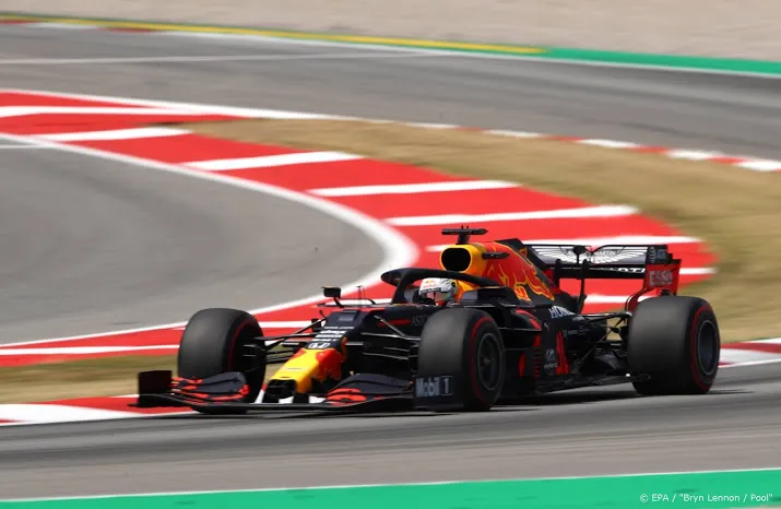 verstappen derde in kwalificatie grote prijs van spanje