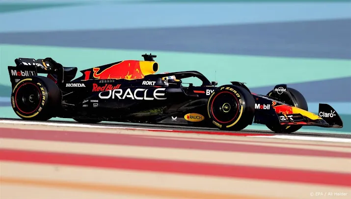 verstappen heeft goede testdag in formule 1 in bahrein