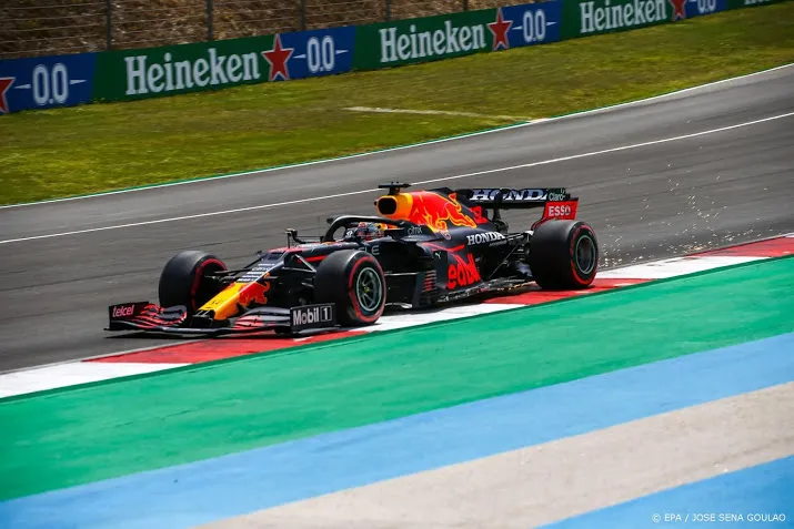 verstappen mist poleposition in grote prijs van portugal