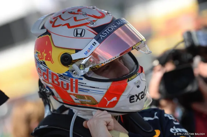 verstappen net niet snel genoeg