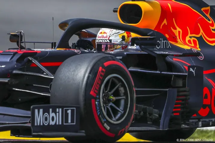 verstappen ook tweede in tweede vrije training in portugal