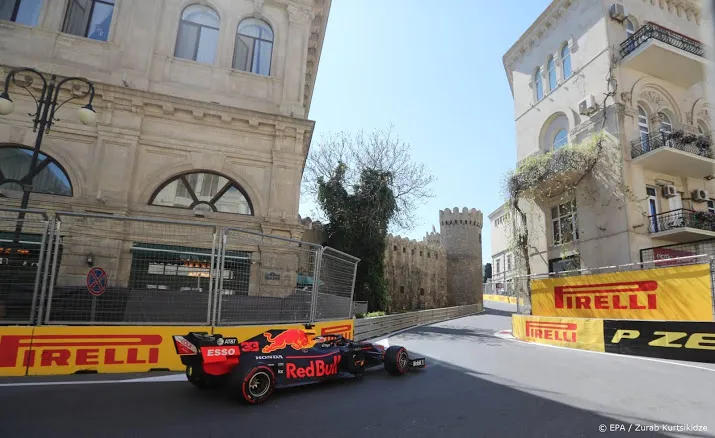 verstappen vierde in kwalificatie azerbeidzjan